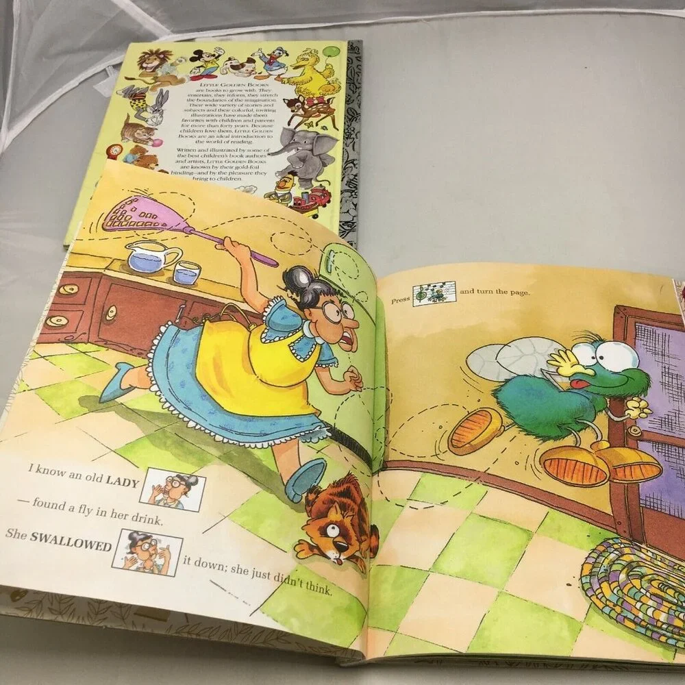 The Monster At The End Of This Book Grover I Know An Old Lady Golden Sound Story